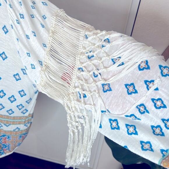 Free People Women's Macra-Maze Me Top size Medium - Picture 4 of 11